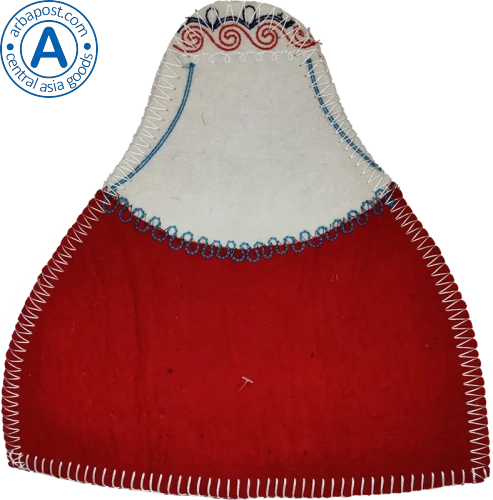 Altyn Adam teapot warmer, girl, red photo 3