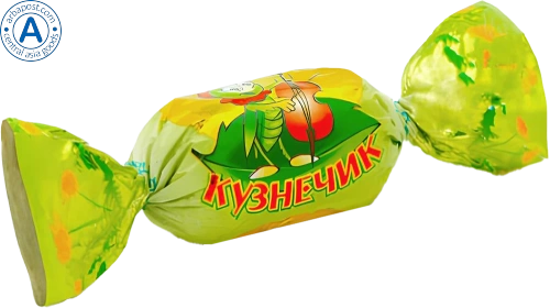 Rakhat caramel candies, kuznechik