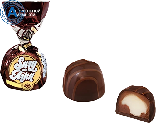 Rakhat Sary-Arka candies with truffle filling