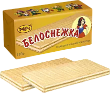 Rakhat waffles, belosnezhka, 110 g