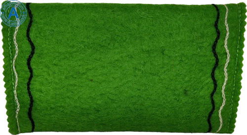 Altyn Adam wallet made of felt, green photo 2