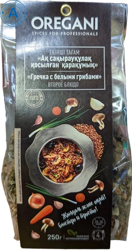 Oregani buckwheat with porcini mushrooms, 250 g