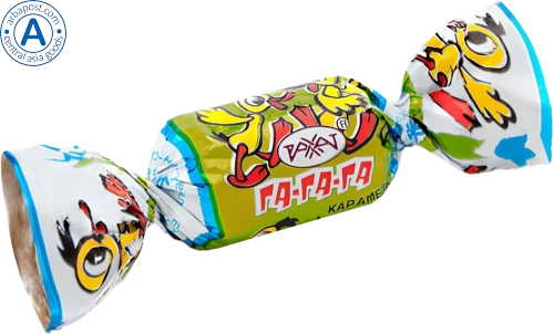 Rakhat caramel candies, ga-ga-ga