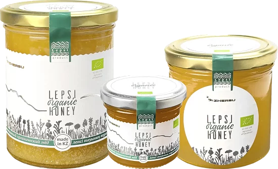 The organic honey of Lepsi brand arrived