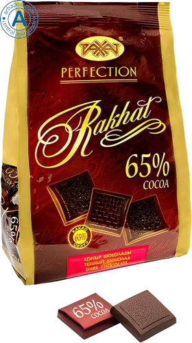 Rakhat dark chocolate bars, mini, 65% cocoa, 275 g