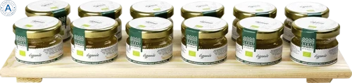 Lepsi organic honey, set 10 jars, 336 g