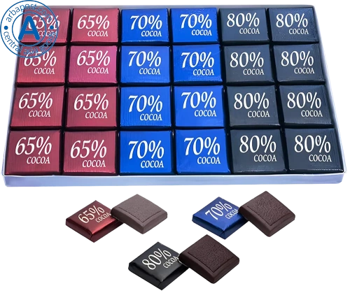 Rakhat dark chocolate set, 65%, 70%, 80% cocoa, 168 g
