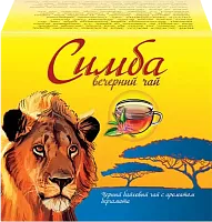 Simba black tea with bergamot, 250 g