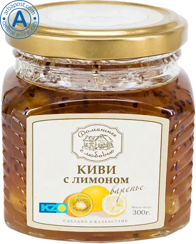 Domashnee kiwi and lemon jam, 300 g