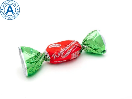 Rakhat caramel candies, strawberry liqueur
