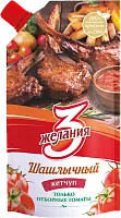3 zhelaniya tomato ketchup, for BBQ, 450 g