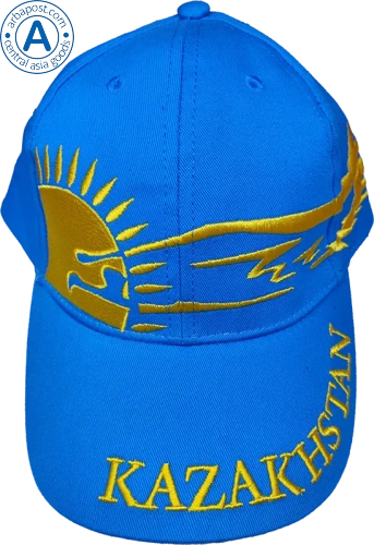 Altyn Adam cap, blue with Kazakhstan logo