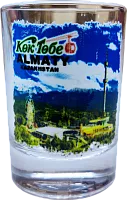 Altyn Adam shot glass, Kok Tobe