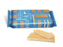 Rakhat wafers, cream, 400 g