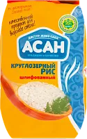 Asan round grain rice, 800 g