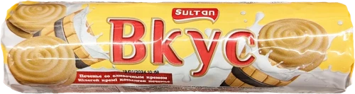 Sultan cookies with cream filling, 80 g