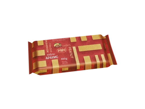 Rakhat wafers, peanut, 400 g