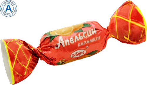 Rakhat caramel candies, orange