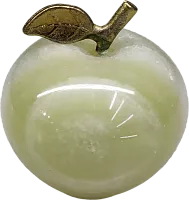 Altyn Adam apple made of onyx, white, small