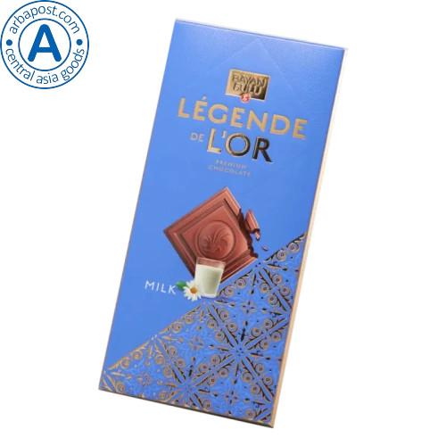 Bayan Sulu Legende de lꞌor milk chocolate bar, 100 g
