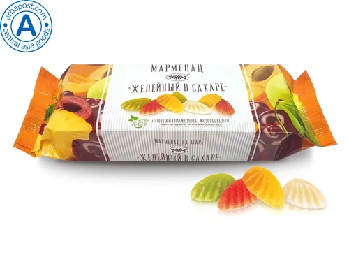 Rakhat marmalade, jelly in sugar, long, 250 g