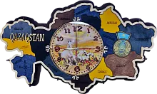 Altyn Adam watch, Kazakhstan map and horses