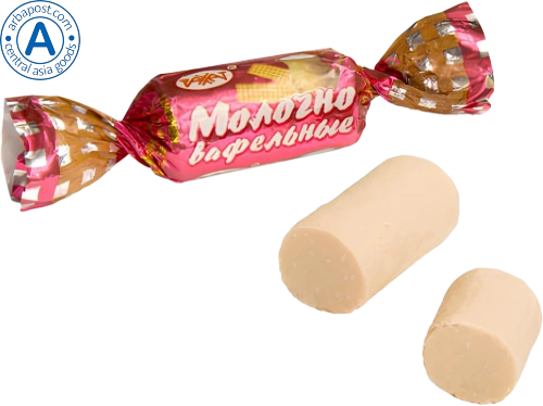 Rakhat milk waffle candies