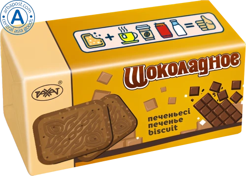 Rakhat cookies, chocolate, 180 g