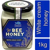 Bee Honey white cream honey, 1000 g