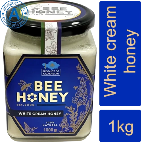 Bee Honey white cream honey, 1000 g
