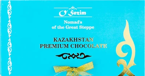 O'Sezim Kazakhstan premium chocolate bar, 100 g