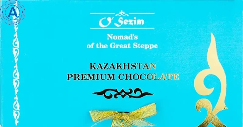 O'Sezim Kazakhstan premium chocolate bar, 100 g