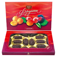 Bayan Sulu chocolate set, fruits in chocolate, 257 g