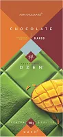 Alma Chocolates white chocolate bar, matcha tea and mango, 100 g