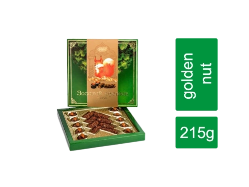 Rakhat chocolate set, golden nut, 215 g