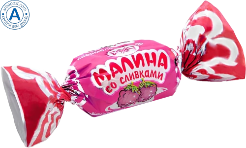 Rakhat caramel candies, raspberry and cream