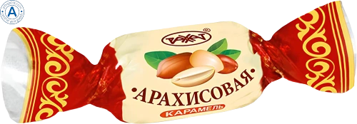 Rakhat caramel candies, peanut