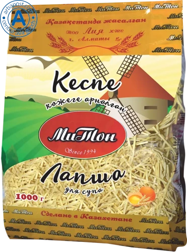 MiTon pasta for soup, 1000 g