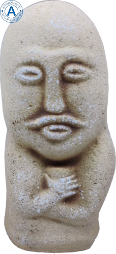 Altyn Adam figure made of stone, man, big