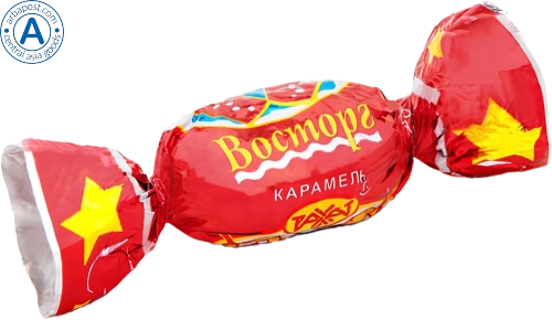 Rakhat caramel candies, vostorg
