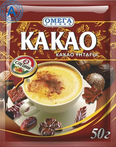 Omega cacao powder, 50 g