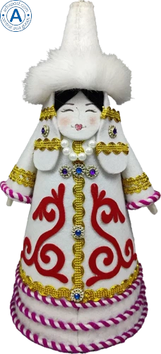 Altyn Adam doll, girl, white