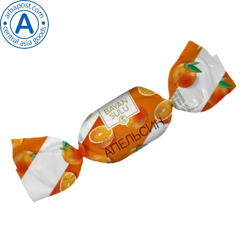 Bayan Sulu caramel candies, orange