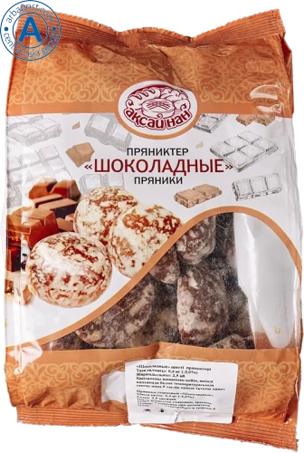 Aksay Nan gingerbread, chocolate, 400 g