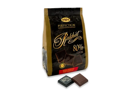 Rakhat dark chocolate bars, mini, 80% cocoa, 275 g