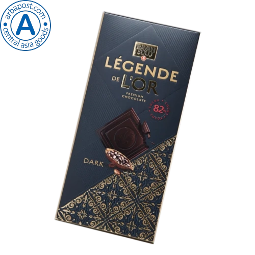 Bayan Sulu Legende de lꞌor dark chocolate bar, 100 g