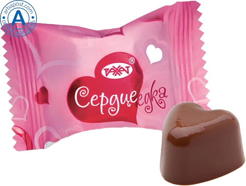 Rakhat candies with truffle filling and honey