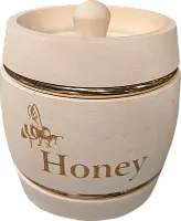 Stolichnyi natural honey in barrel, 500 g