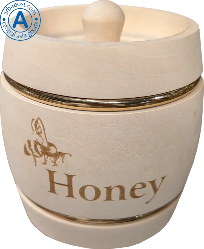 Stolichnyi natural honey in barrel, 500 g