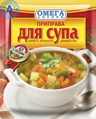 Omega seasoning for soup, 20 g